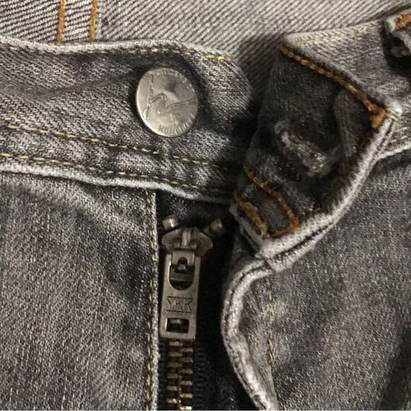 Citizen's of Humanity Bunny and Skull Men's Gray Denim Jeans Size 38 - Picture 3 of 12